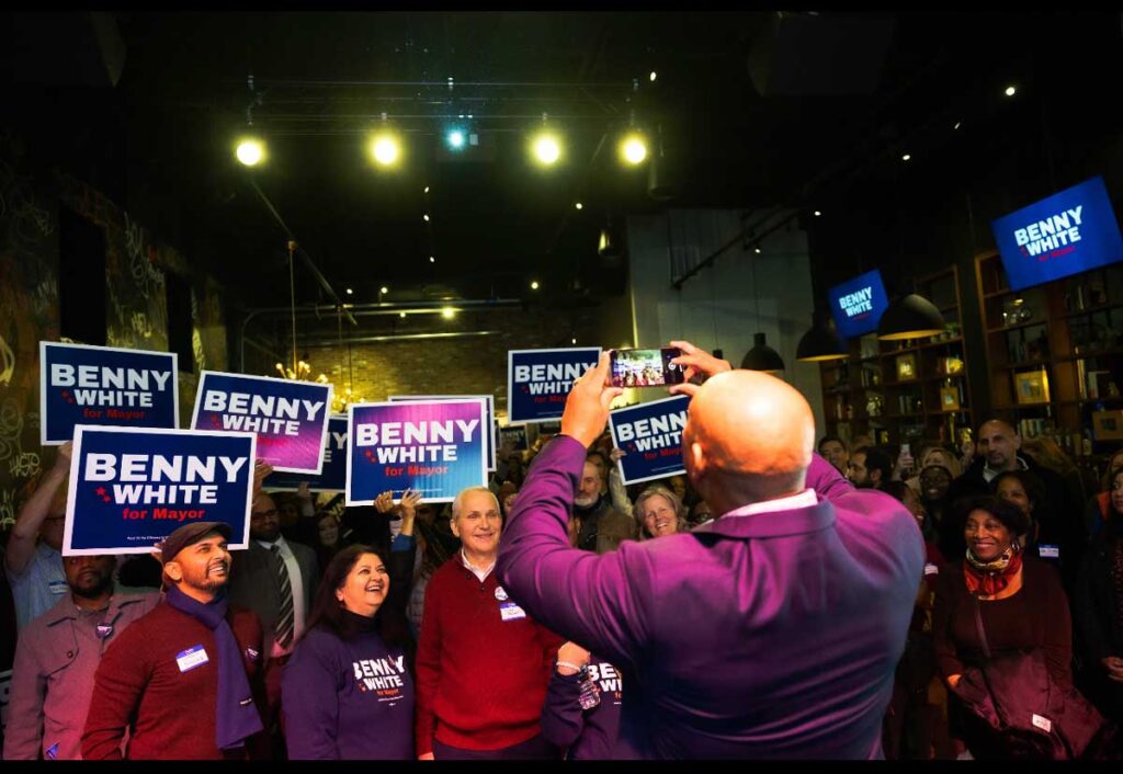 Benny White for Naperville Mayor Rally